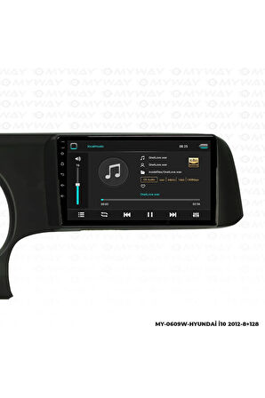 HYUNDAİ İ10 ANDROİD 12 Uyumlu MULTİMEDYA CARPLAY 4GB RAM+64GB HDD 2012 NAVİGASYON EKRAN