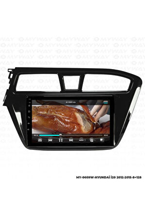 HYUNDAİ İ20 Uyumlu ANDROİD 12 MULTİMEDYA CARPLAY 4GB RAM+64GB HDD 2012-2015 NAVİGASYON EKRAN