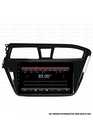 HYUNDAİ İ20 Uyumlu ANDROİD 12 MULTİMEDYA CARPLAY 4GB RAM+64GB HDD 2012-2015 NAVİGASYON EKRAN