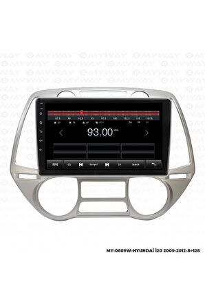 HYUNDAİ İ20 ANDROİD 12 Uyumlu MULTİMEDYA CARPLAY 4GB RAM+64GB HDD 2009-2012 NAVİGASYON EKRAN