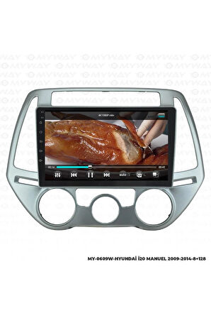 HYUNDAİ İ20 ANDROİD 12 MULTİMEDYA CARPLAY 4GB RAM+64GB HDD 2009-2014 NAVİGASYON EKRAN