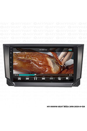 SEAT İBİZA ANDROİD 12 MULTİMEDYA CARPLAY 4GB RAM+64GB HDD 2018-2020 NAVİGASYON EKRAN