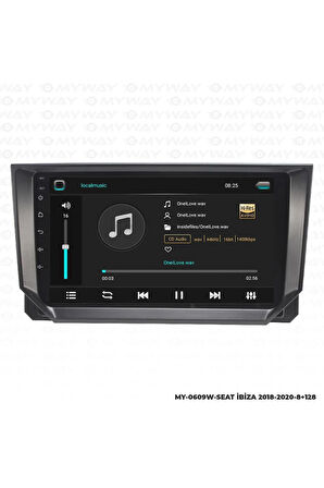 SEAT İBİZA ANDROİD 12 MULTİMEDYA CARPLAY 4GB RAM+64GB HDD 2018-2020 NAVİGASYON EKRAN