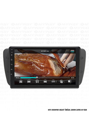 SEAT İBİZA ANDROİD 12 MULTİMEDYA CARPLAY 4GB RAM+64GB HDD 2009-2015 NAVİGASYON EKRAN
