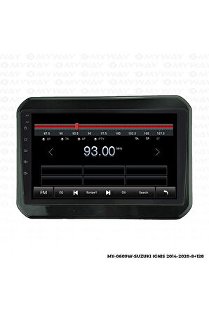 SUZUKİ İGNİS ANDROİD 12 MULTİMEDYA CARPLAY 4GB RAM+64GB HDD NAVİGASYON EKRAN