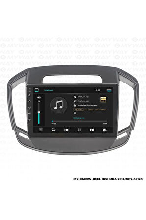 OPEL İNSİGNİA ANDROİD 12 MULTİMEDYA CARPLAY 4GB RAM+64GB HDD 2013-2017 NAVİGASYON EKRAN