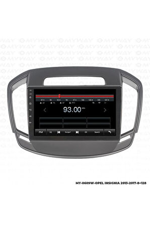 OPEL İNSİGNİA ANDROİD 12 MULTİMEDYA CARPLAY 4GB RAM+64GB HDD 2013-2017 NAVİGASYON EKRAN
