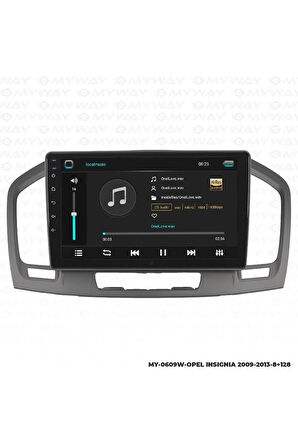 OPEL İNSİGNİA ANDROİD 12 MULTİMEDYA CARPLAY 4GB RAM+64GB HDD 2009-2013 NAVİGASYON EKRAN