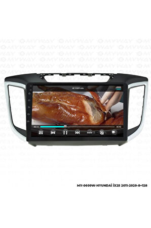 HYUNDAİ İX25 Uyumlu ANDROİD 12 MULTİMEDYA CARPLAY 4GB RAM+64GB HDD NAVİGASYON EKRAN