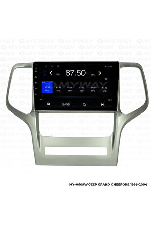 JEEP GRAND CHEROKEE ANDROİD 12 MULTİMEDYA CARPLAY 4GB RAM+64GB HDD 1998-2004 NAVİGASYON EKRAN