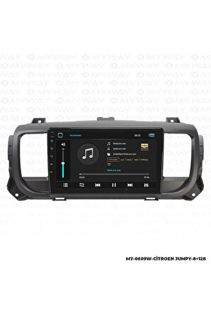 CİTROEN JUMPY ANDROİD 12 MULTİMEDYA CARPLAY 4GB RAM+64GB HDD NAVİGASYON EKRAN