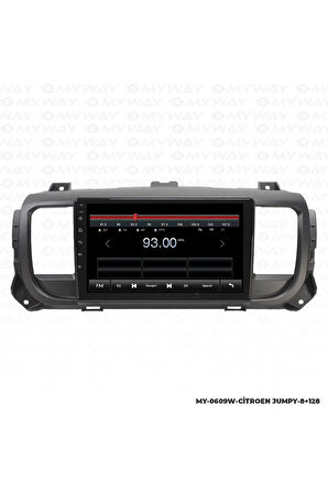 CİTROEN JUMPY ANDROİD 12 MULTİMEDYA CARPLAY 4GB RAM+64GB HDD NAVİGASYON EKRAN