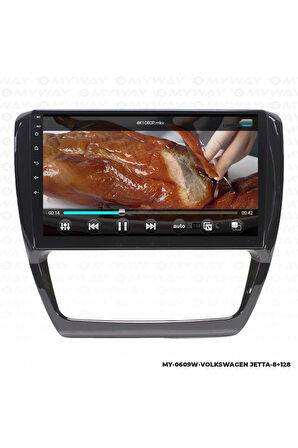 VOLKSWAGEN JETTA ANDROİD 12 MULTİMEDYA CARPLAY 4GB RAM+64GB HDD NAVİGASYON EKRAN