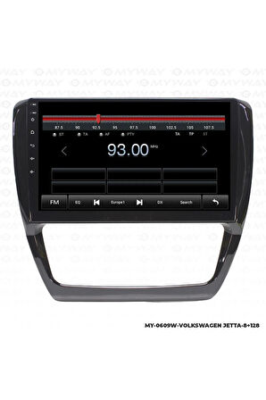 VOLKSWAGEN JETTA ANDROİD 12 MULTİMEDYA CARPLAY 4GB RAM+64GB HDD NAVİGASYON EKRAN