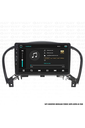 NİSSAN JUKE ANDROİD 12 MULTİMEDYA CARPLAY 4GB RAM+64GB HDD NAVİGASYON EKRAN