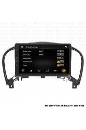 NİSSAN JUKE ANDROİD 12 MULTİMEDYA CARPLAY 4GB RAM+64GB HDD NAVİGASYON EKRAN