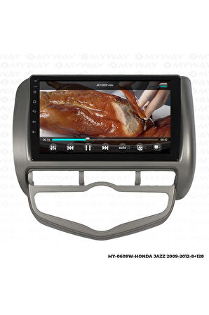 HONDA JAZZ ANDROİD 12 MULTİMEDYA CARPLAY 4GB RAM+64GB HDD 2009-2012 NAVİGASYON EKRAN