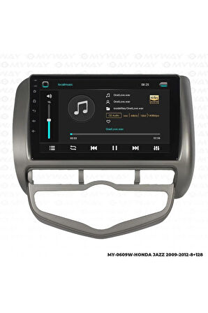 HONDA JAZZ ANDROİD 12 MULTİMEDYA CARPLAY 4GB RAM+64GB HDD 2009-2012 NAVİGASYON EKRAN