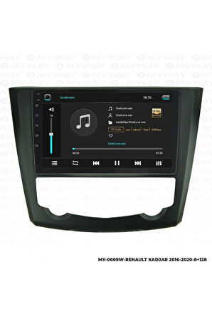 RENAULT KADJAR ANDROİD 12 MULTİMEDYA CARPLAY 4GB RAM+64GB HDD NAVİGASYON EKRAN