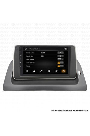 RENAULT KANGOO ANDROİD 12 MULTİMEDYA CARPLAY 4GB RAM+64GB HDD NAVİGASYON EKRAN