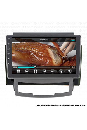 SSANYONG KYRON ANDROİD 12 MULTİMEDYA CARPLAY 4GB RAM+64GB HDD 2008-2013 NAVİGASYON EKRAN