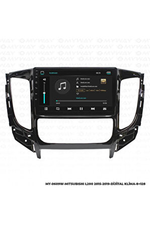 MİTSUBİSHİ L200 ANDROİD 12 MULTİMEDYA CARPLAY 4GB RAM+64GB HDD DİJİTAL NAVİGASYON EKRAN