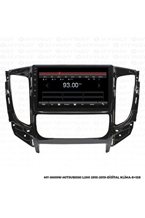 MİTSUBİSHİ L200 ANDROİD 12 MULTİMEDYA CARPLAY 4GB RAM+64GB HDD DİJİTAL NAVİGASYON EKRAN