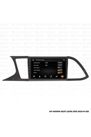 SEAT LEON ANDROİD 12 MULTİMEDYA CARPLAY 4GB RAM+64GB HDD 2015-2020 NAVİGASYON EKRAN