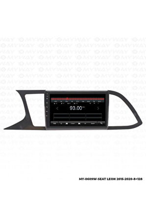 SEAT LEON ANDROİD 12 MULTİMEDYA CARPLAY 4GB RAM+64GB HDD 2015-2020 NAVİGASYON EKRAN