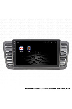 SUBARU LEGACY ANDROİD 12 MULTİMEDYA CARPLAY 4GB RAM+64GB HDD 2004-2009 NAVİGASYON EKRAN