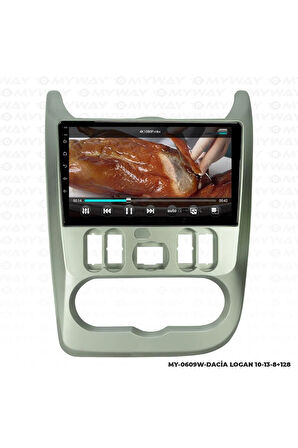 DACİA LOGAN ANDROİD 12 MULTİMEDYA CARPLAY 4GB RAM+64GB HDD NAVİGASYON EKRAN