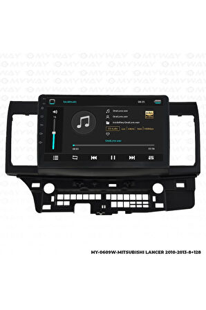 MİTSUBİSHİ LANCER ANDROİD 12 Uyumlu  MULTİMEDYA CARPLAY 4GB RAM+64GB HDD NAVİGASYON EKRAN