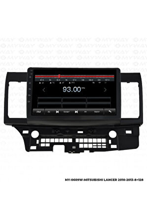 MİTSUBİSHİ LANCER ANDROİD 12 Uyumlu  MULTİMEDYA CARPLAY 4GB RAM+64GB HDD NAVİGASYON EKRAN