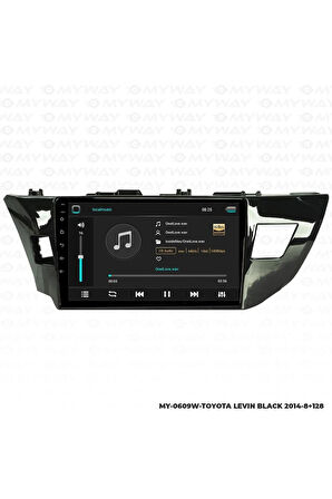 TOYOTA LEVİN ANDROİD 12 MULTİMEDYA CARPLAY 4GB RAM+64GB HDD NAVİGASYON EKRAN