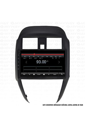 NİSSAN MİCRA ANDROİD 12 MULTİMEDYA CARPLAY 4GB RAM+64GB HDD NAVİGASYON EKRAN