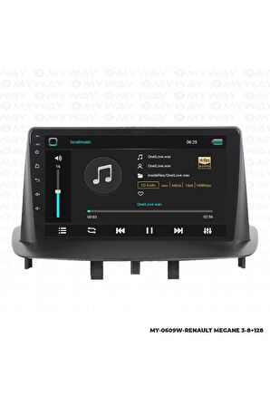 RENAULT MEGANE 3 ANDROİD 12 MULTİMEDYA CARPLAY 4GB RAM+64GB HDD NAVİGASYON EKRAN
