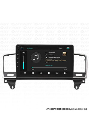 MERCEDES ML ANDROİD 12 MULTİMEDYA CARPLAY 4GB RAM+64GB HDD 2014-2015 NAVİGASYON EKRAN