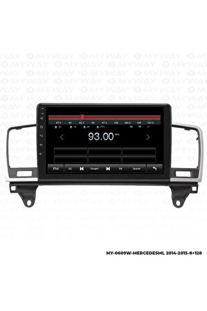 MERCEDES ML ANDROİD 12 MULTİMEDYA CARPLAY 4GB RAM+64GB HDD 2014-2015 NAVİGASYON EKRAN