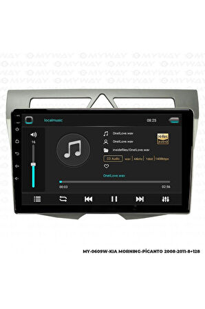 KİA MORNİNG ANDROİD 12 MULTİMEDYA CARPLAY 4GB RAM+64GB HDD NAVİGASYON EKRAN