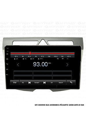 KİA MORNİNG ANDROİD 12 MULTİMEDYA CARPLAY 4GB RAM+64GB HDD NAVİGASYON EKRAN