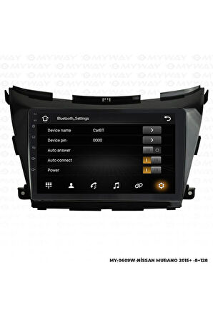 NİSSAN MURANO ANDROİD 12 MULTİMEDYA CARPLAY 4GB RAM+64GB HDD NAVİGASYON EKRAN