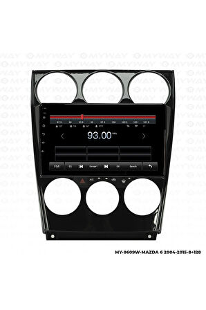 MAZDA 6 ANDROİD 12 MULTİMEDYA CARPLAY 4GB RAM+64GB HDD 2004-2015 NAVİGASYON EKRAN