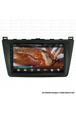 MAZDA 6 ANDROİD 12 MULTİMEDYA CARPLAY 4GB RAM+64GB HDD 2008-2009 NAVİGASYON EKRAN