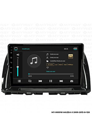 MAZDA 6 ANDROİD 12 MULTİMEDYA CARPLAY 4GB RAM+64GB HDD 2009-2013 NAVİGASYON EKRAN
