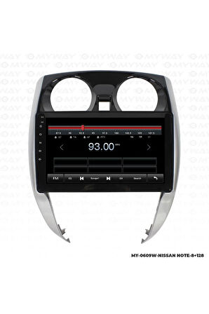 NİSSAN NOTE ANDROİD 12 MULTİMEDYA CARPLAY 4GB RAM+64GB HDD NAVİGASYON EKRAN