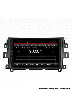 NİSSAN NAVARA ANDROİD 12 MULTİMEDYA CARPLAY 4GB RAM+64GB HDD 2014-2020 NAVİGASYON EKRAN