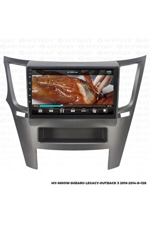 SUBARU OUTBACK 3 ANDROİD 12 MULTİMEDYA CARPLAY 4GB RAM+64GB HDD 2010-2014 NAVİGASYON EKRAN