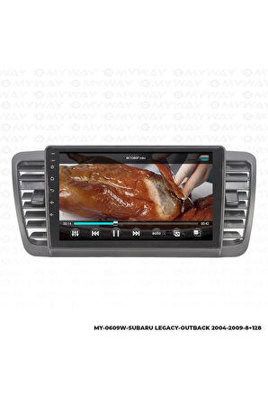 SUBARU OUTBACK 3 ANDROİD 12 MULTİMEDYA CARPLAY 4GB RAM+64GB HDD 2004-2009 NAVİGASYON EKRAN