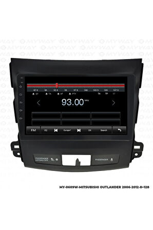 MİTSUBİSHİ OUTLANDER ANDROİD Uyumlu12 MULTİMEDYA CARPLAY 4GB RAM+64GB HDD 2006-2012 NAVİGASYON EKRAN