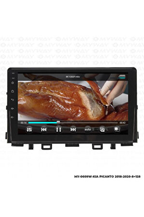 KİA PİCANTO ANDROİD 12 MULTİMEDYA CARPLAY 4GB RAM+64GB HDD 2018-2020 NAVİGASYON EKRAN